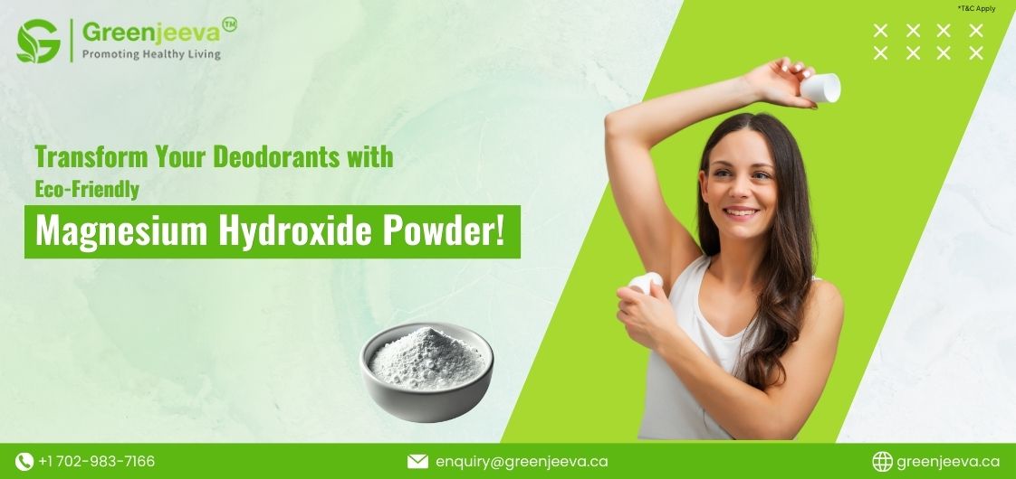 magnesium hydroxide powder for deodorant