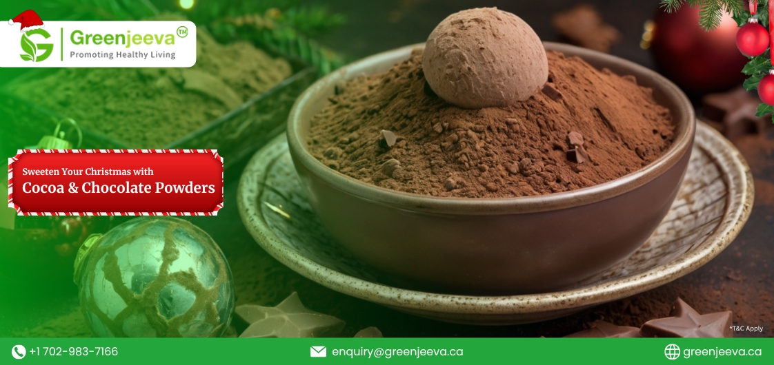 Chocolate Powder and Cocoa Powder for your best Christmas Product.