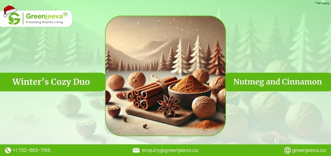 Nutmeg and Cinnamon - A classic Christmas Duo