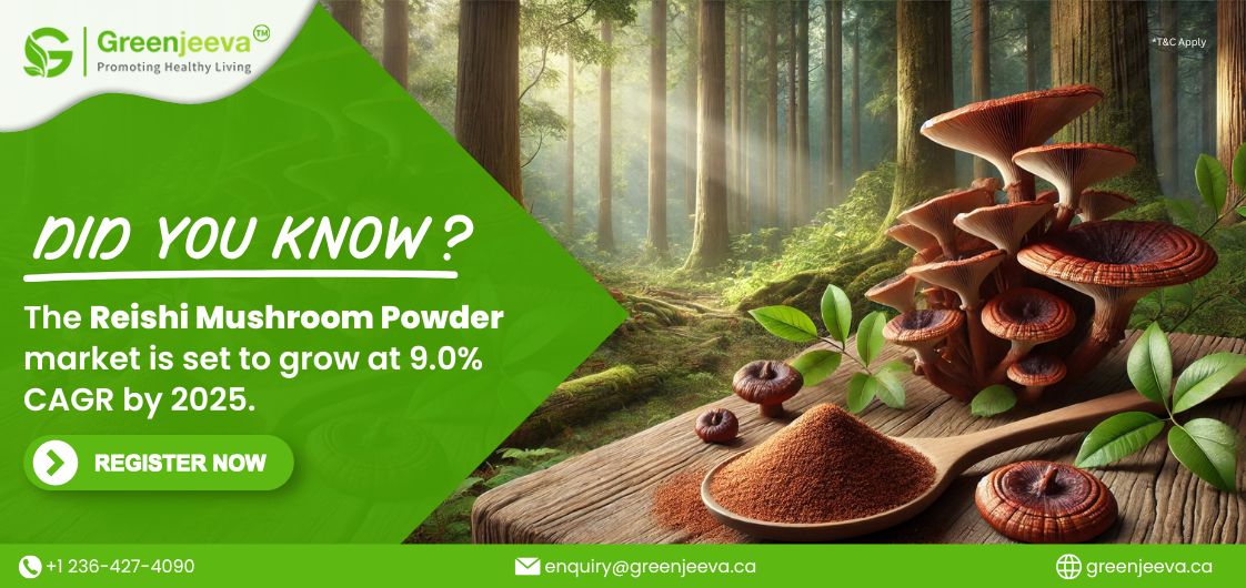 Global Reishi Mushroom Powder Market 2025: Trends & Growth