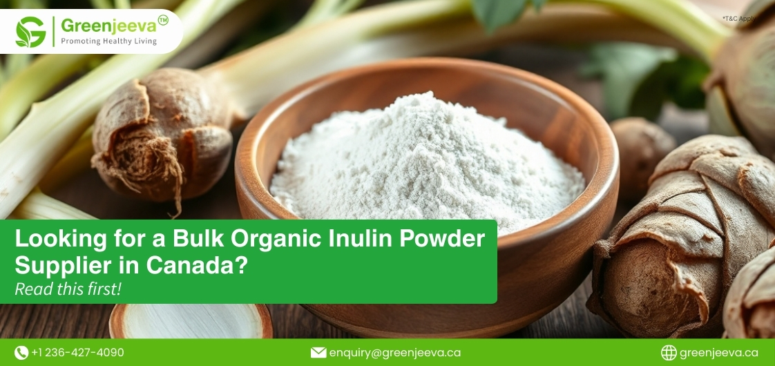 Graphical infographic highlighting projected growth of the global inulin market, reaching $2.71 billion by 2030 due to rising health awareness.