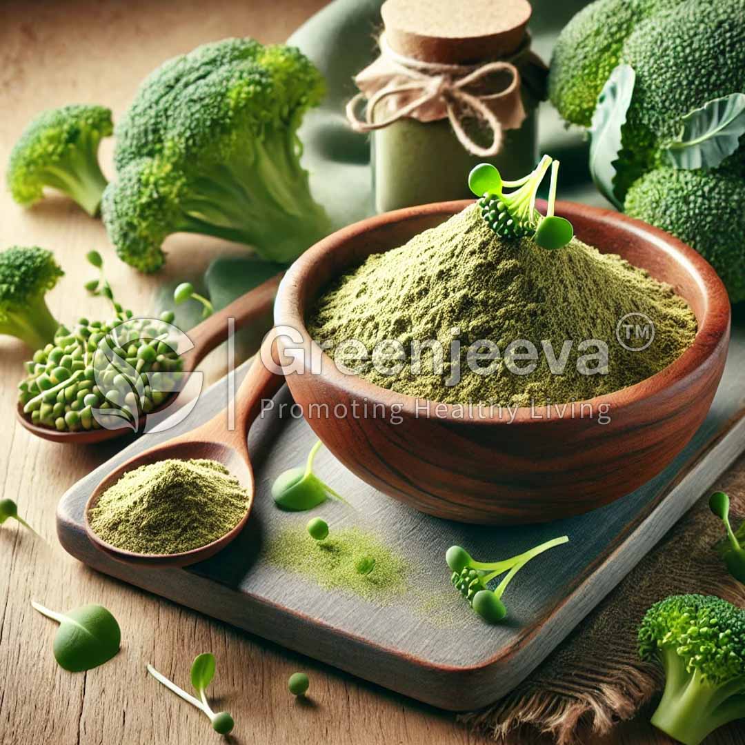 Organic Broccoli sprouts Powder, Fd