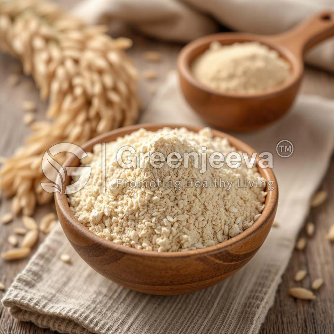 Organic Brown Rice Flour Powder